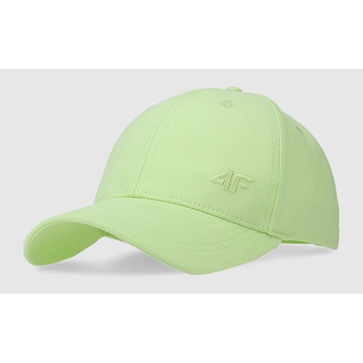 Uniszex 4F sapka, zöld, XS/S méret, pamut