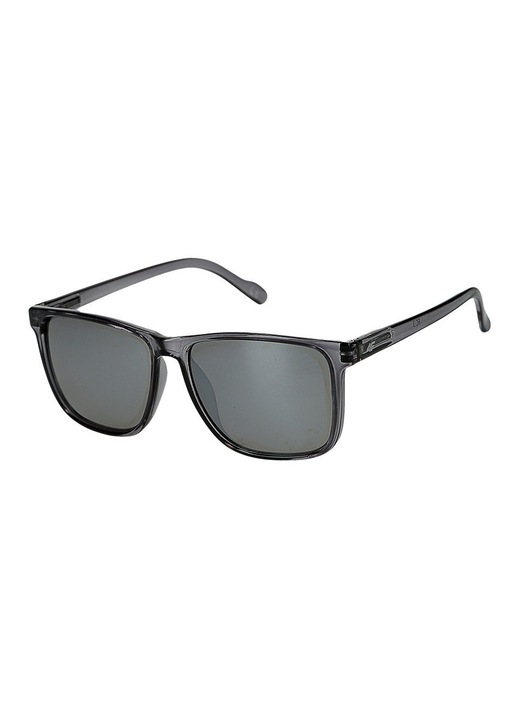 Ochelari de soare 4F unisex, cu lentile oglinda, culoare neagra, dimensiune universala