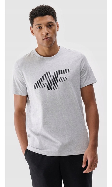 Férfi 4F póló, pamut, S INTL