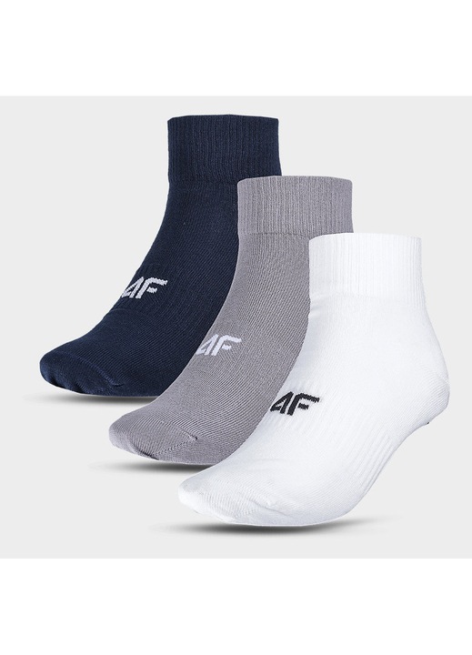 Sosete Barbati Bumbac 4F, Set Multicolor, Multicolor