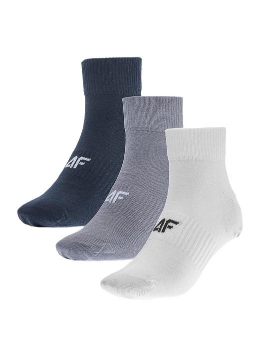 Мъжки чорапи 4F, многоцветен комплект, Памучни, Многоцветен