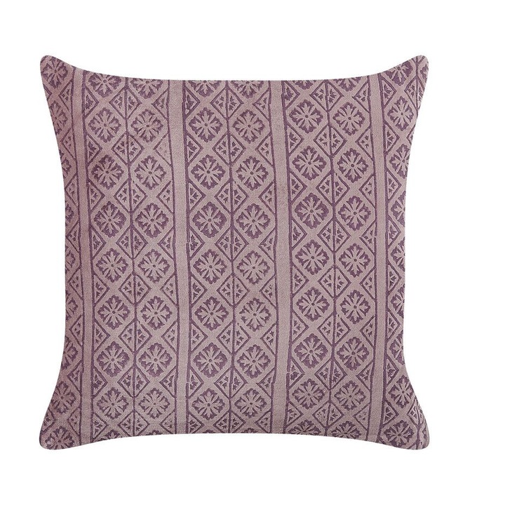 Perna de catifea roz 45 x 45 cm Silybum