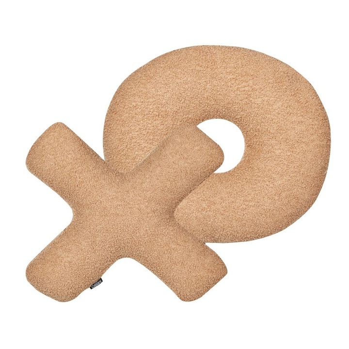 Set de 2 perne de plus maro deschis Hesperis