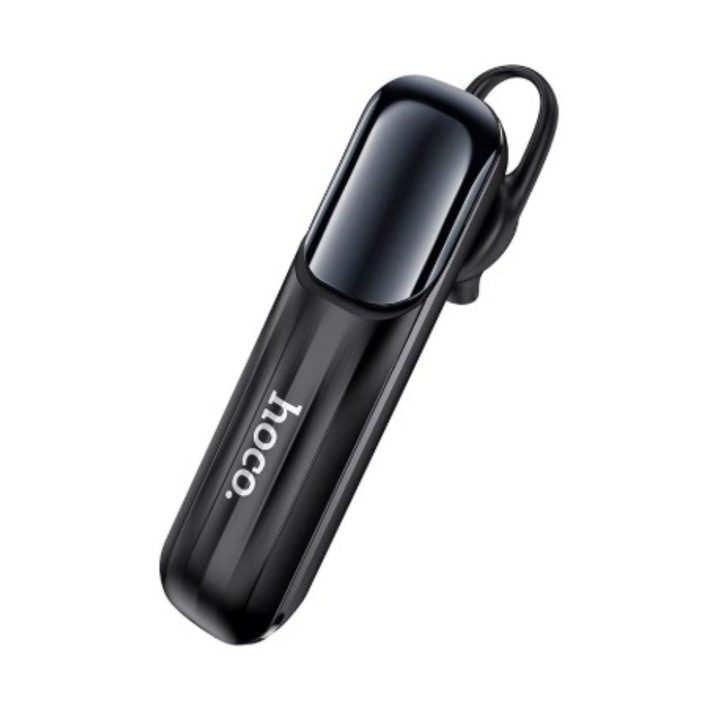 Bluetooth headset, HOCO E57, SinglePoint, fekete