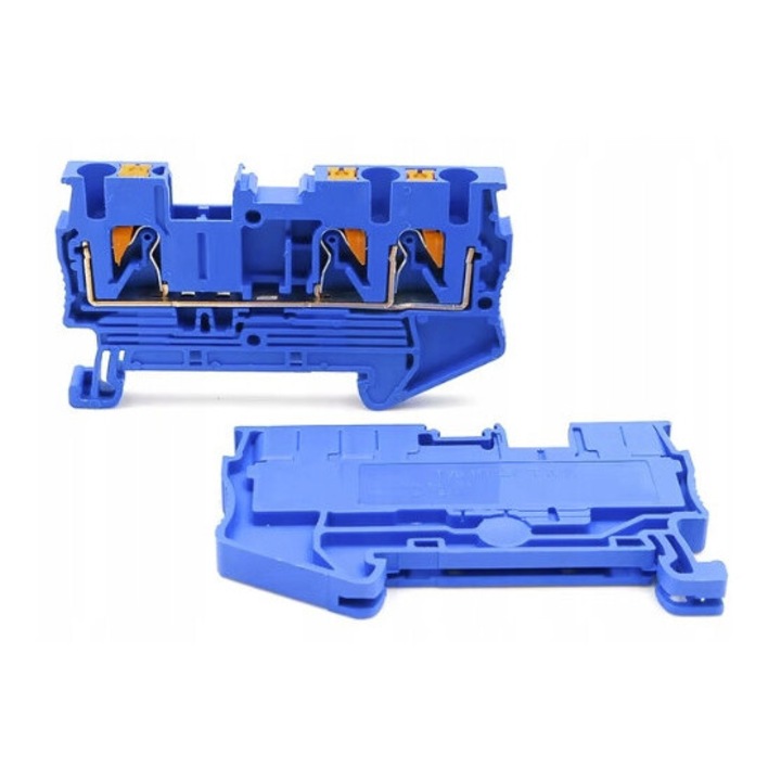 ZUG Conector sina cu 3 poli PT 2.5 TWIN albastru, Cosmo