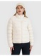 Дамско яке 4F, естествен пух, бял