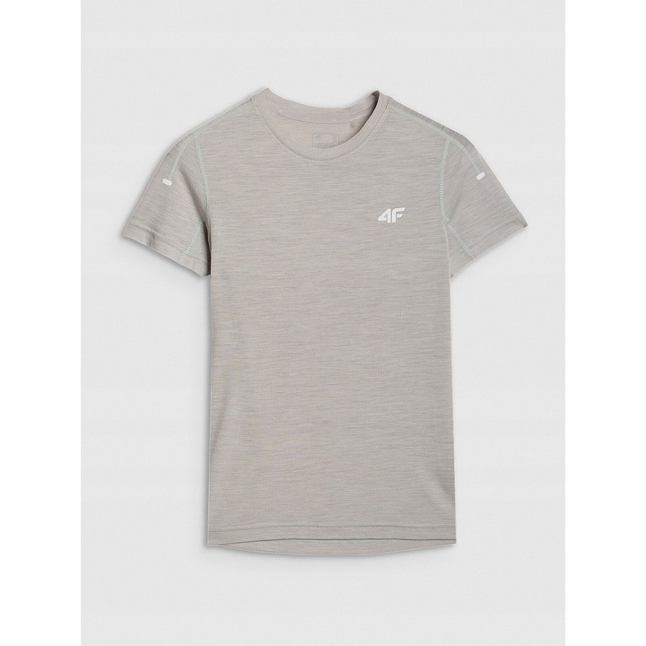 Női túrapóló, 4F, textil, világos szürke