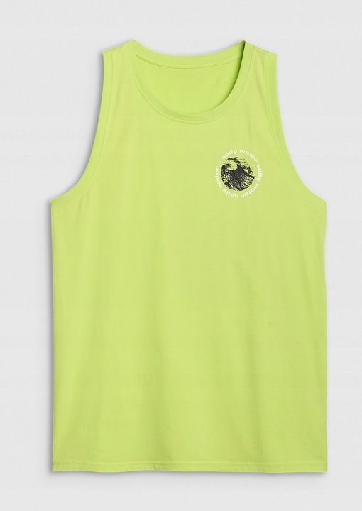 Férfi trikó, 4F, zöld, pamut