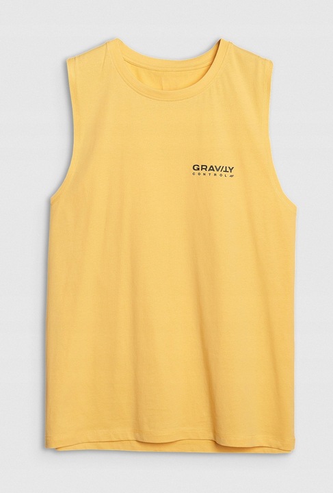 Ferfi 4F Pamut, Oversize, Sárga