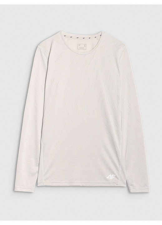 Női sportblúz, 4F, szintetikus, bézs