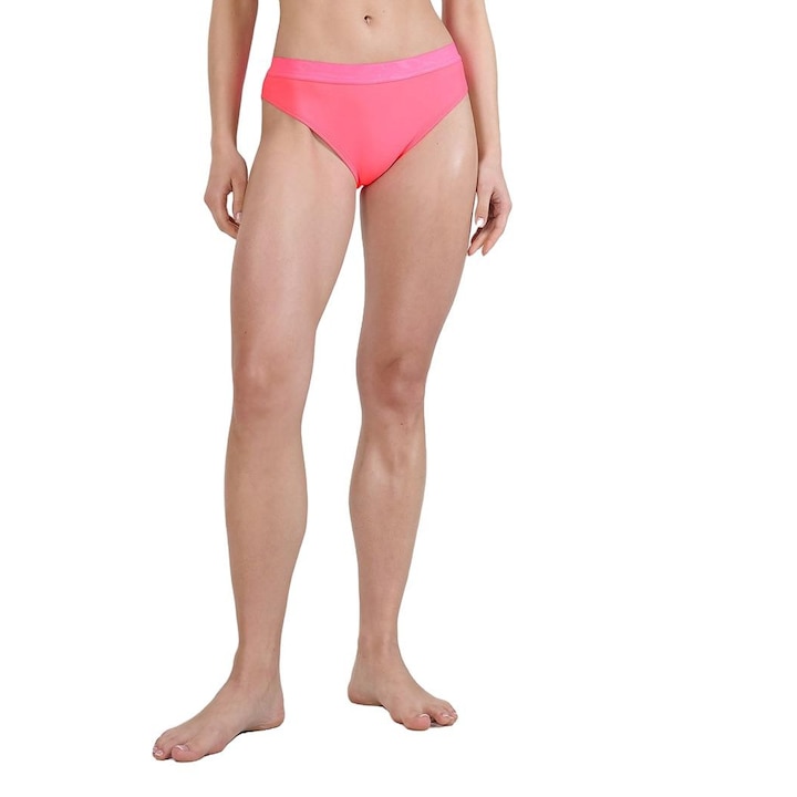 4F női bikinialsó, rózsaszín, rugalmas, gyorsan száradó, szintetikus/elasztán, L INTL