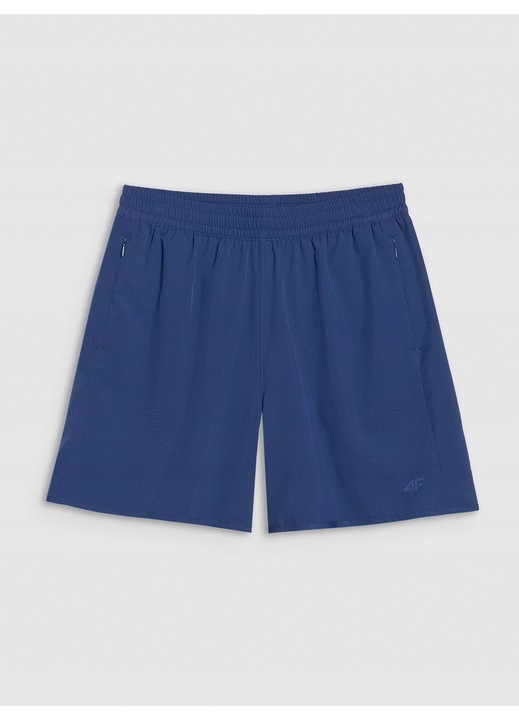 4F Női Strandrövidnadrág, Tengerészkék, Poliészter, Gyorsan száradó, 4 irányban rugalmas, XS méret, Sportúszáshoz, Kényelmes és rugalmas, Cipzáras zsebek