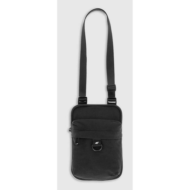 4F unisex crossbody táska, fekete, univerzális méret