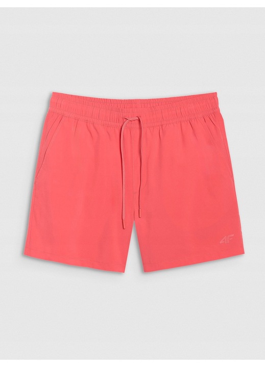 Férfi Strandnadrág 4F, Gyorsan Száradó, Kényelmes, Korall, Poliészter, 2XL INTL