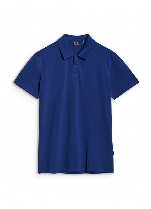 4F férfi pólóing, normál szabású, 100% pamut, sötétkék