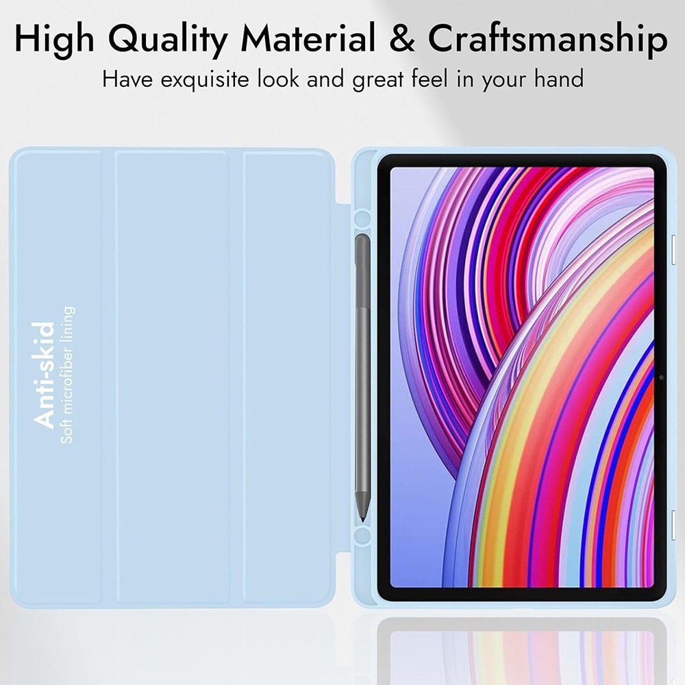 Husa pentru tableta Xiaomi Redmi Pad 2 Pro, Accesorio Flex Trifold, Matcha Green