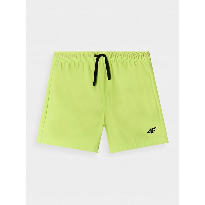 Fiú strandkötény 4F, zöld, rugalmas anyagból, gyorsan száradó, Zöld