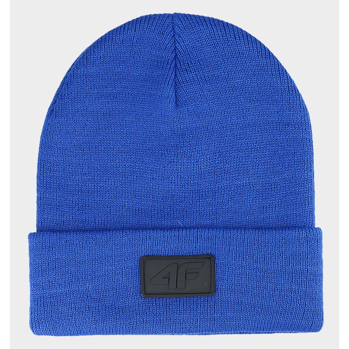 Caciula 4F, model 4FJWAW24ACAPU446-36S, unisex, albastra, marime universala