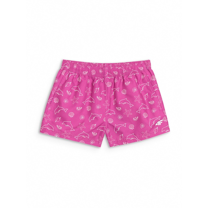 Pantaloni scurti de 4F, fete, 43799, Roz