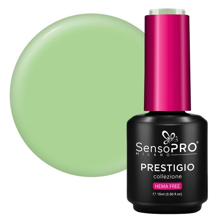 Oja Semipermanenta PRESTIGIO SensoPRO Milano - Pistachio Delight 15ml
