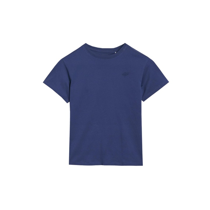 Спортна тениска за момчета 4F кобалтово синя, Син