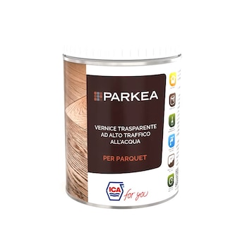 Lac de parchet incolor pe baza de apa ICA VPA208G10, mat, 5L Lac de parchet incolor pe baza de apa ICA VPA208G10, mat, 5L