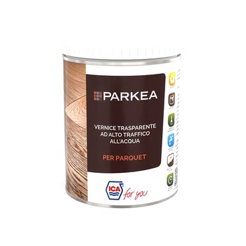 Lac de parchet incolor pe baza de apa ICA VPA208G30, mat, 5L Lac de parchet incolor pe baza de apa ICA VPA208G30, mat, 5L