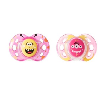 Suzete Ortodontice Fun, Tommee Tippee, 18-36 luni, 2 buc, Roz Suzete Ortodontice Fun, Tommee Tippee, 18-36 luni, 2 buc, Roz