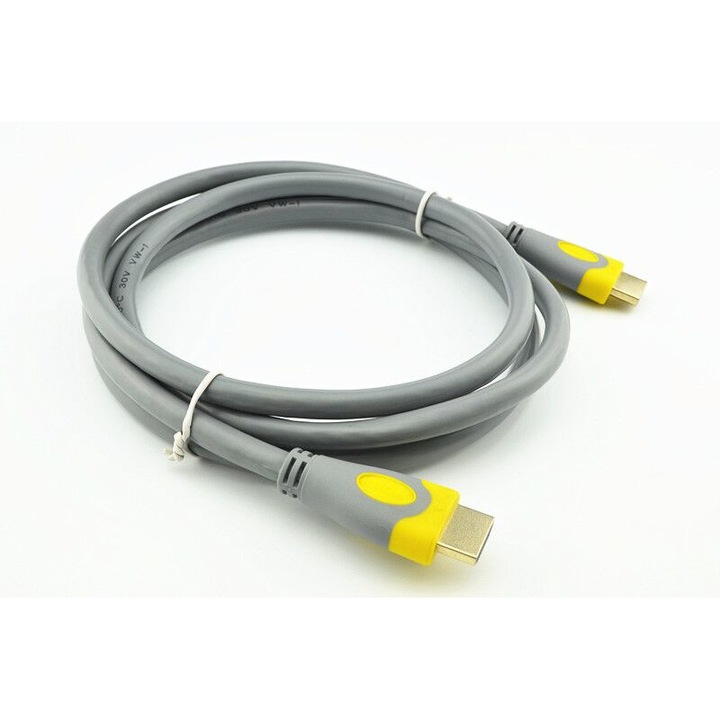 Cablu HDMI - HDMI, 3m, 4K, Gri