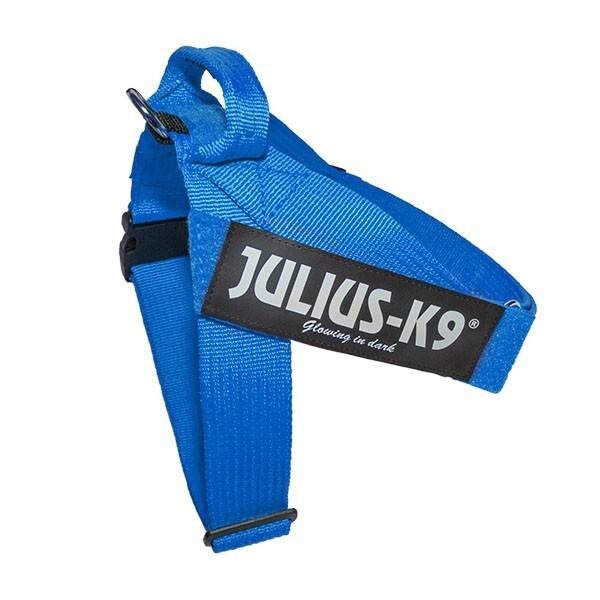 Ham centura pentru caini Julius K9, Talie mare, 40-70 kg, marime torace 82-110 cm, Albastru