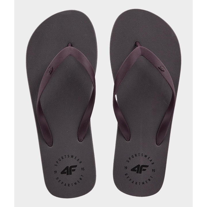 4F Antracit szinu flip-flopok, Szürke