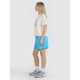 Női lezser rövidnadrág, 4F, kék, pamut