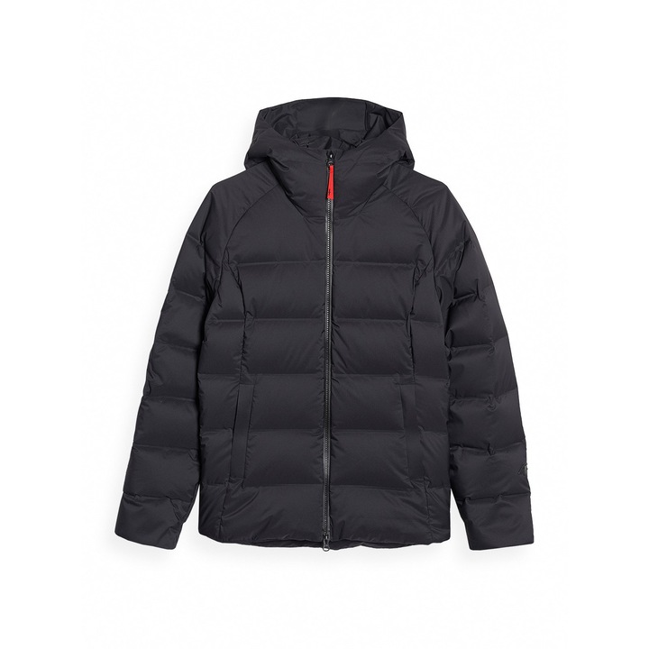 Geaca de iarna pentru femei 4F PRO, neagra, ultra-usoara