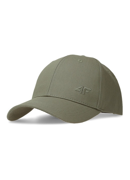 Sapca unisex 4F strapback, khaki, bumbac, dimensiune XS/S
