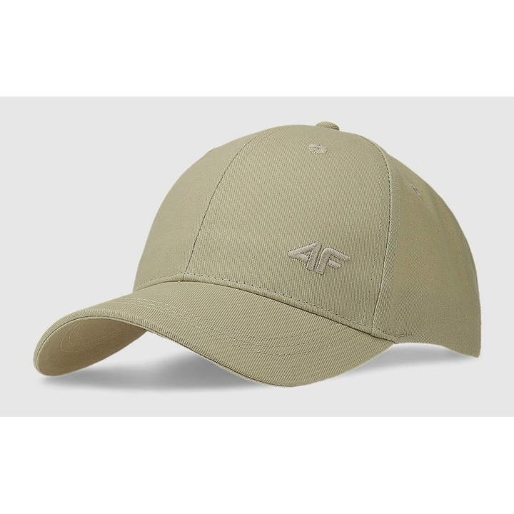 Uniszex 4F sapka, bézs, XS/S méret, pamut