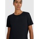 Tricou Antrenament Femei 4F Negru, Tehnologie Uscare Rapida 4FDry, Elastan, Marimi XS-XXL