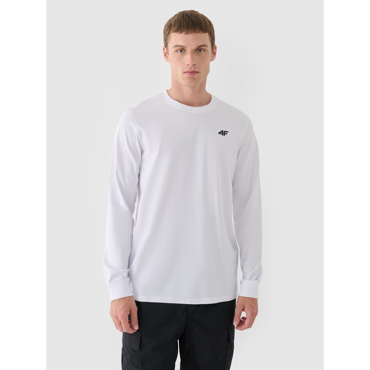 4F feher pamut polo, Fehér