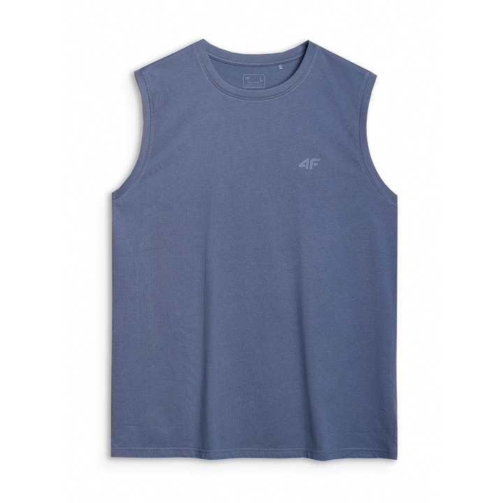 Maiou sport pentru barbati 4F, bumbac, bleumarin