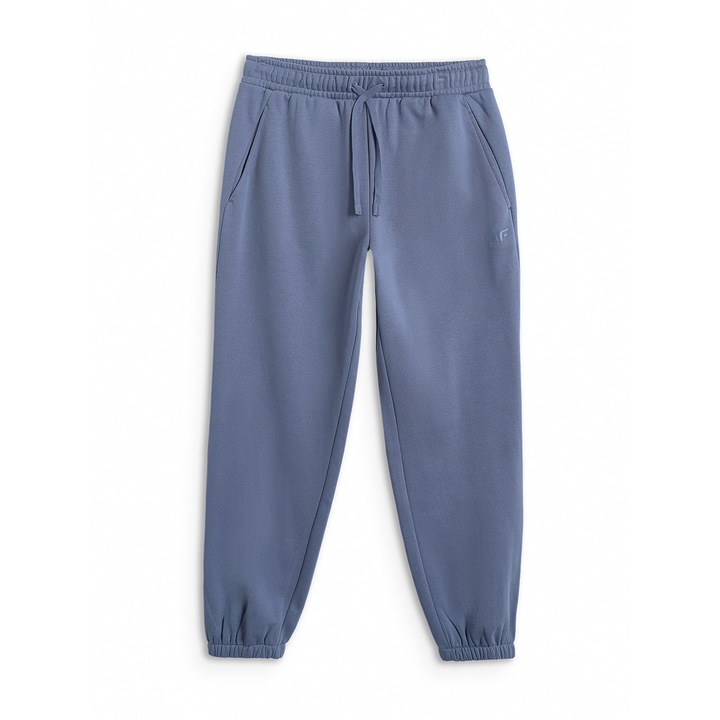 Pantaloni de trening 4F pentru barbati, bleumarin, bumbac/poliester