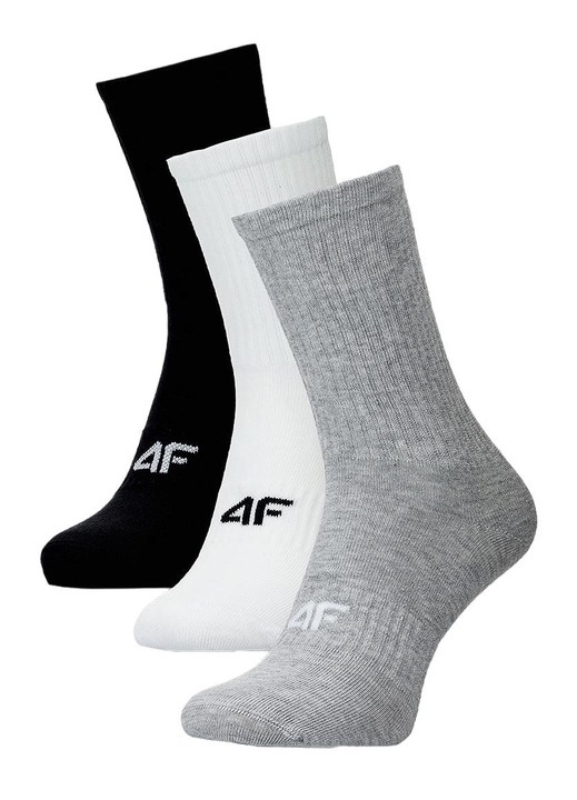 Мъжки чорапи 4FWMM00USOCM478-90S, 4F, Памук, 3 чифта, Многоцветни, 43-46 EU