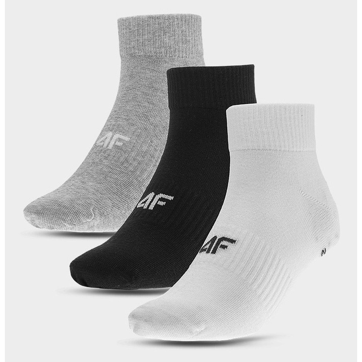 Férfi sportzokni, 4F, 3 pár, sokszínű, 35-38