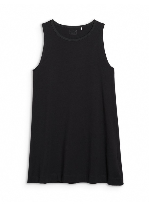 Rochie mini 4F, neagra, textil, Negru