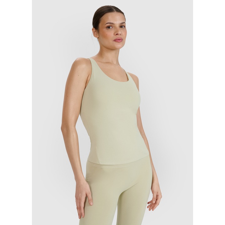 Maiou sport dama 4F, uscare rapida, verde deschis, S INTL