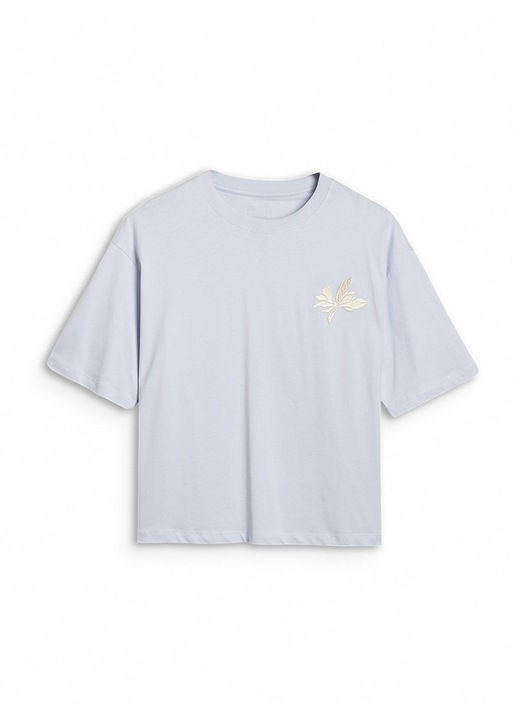 Tricou dama 4FWSS25TTSHF1996-11S, 4F, Bumbac, Albastru