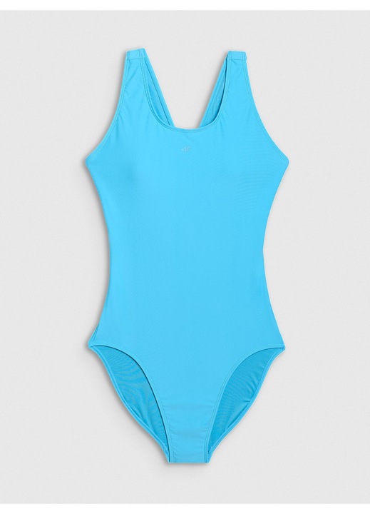 Egyrészes fürdőruha, 4F, XXL, türkiz, szintetikus anyag