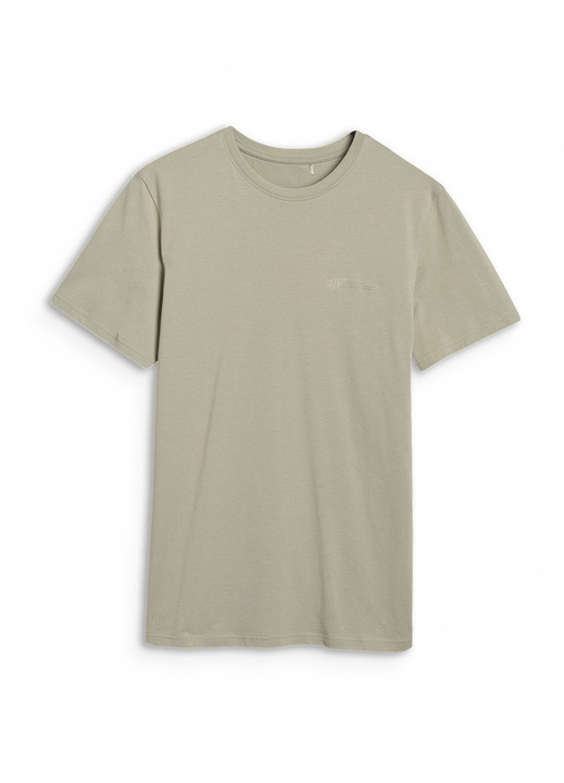 Tricou barbati 4F, bumbac organic, croiala obisnuita, culoare masliniu, sportstyle, S INTL