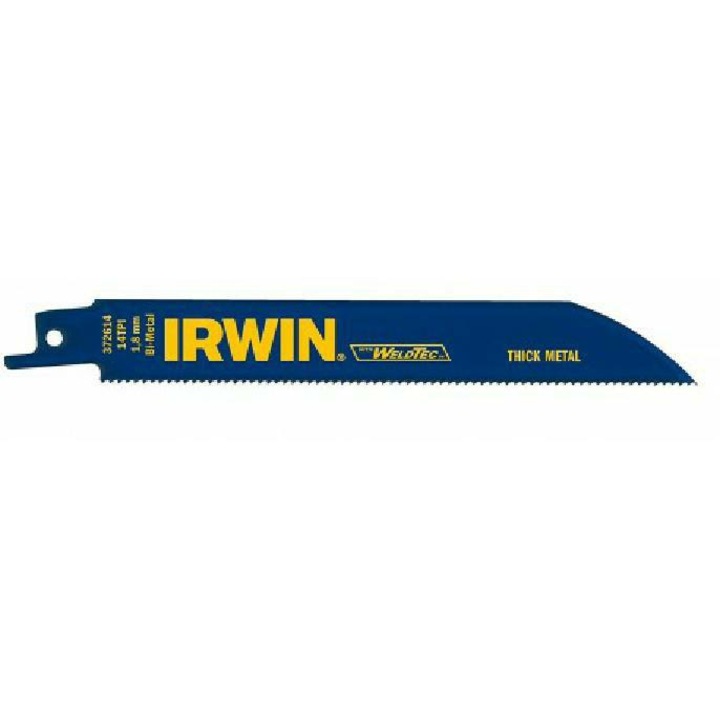 Set 5 brzeszczoty pentru feronerie Irwin 414R, Bi-Metal, 100mm, 14 TPI, pentru taiere metalica