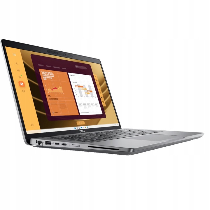 Dell Latitude 14 laptop, Intel Core i5-1345U processzor, 32 GB RAM, 256 GB SSD, FHD IPS, 400 nit, 14", ezüst
