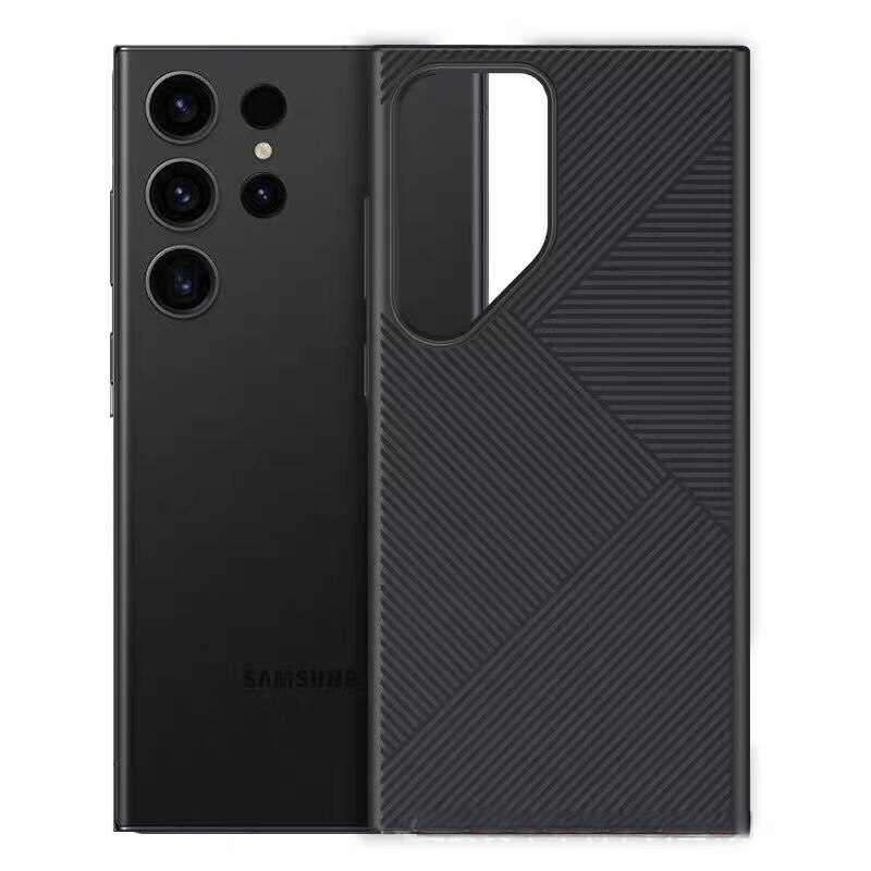Husa protectie telefon, TREXORA, TPU, Pentru Samsung Galaxy S25 Ultra, Negru