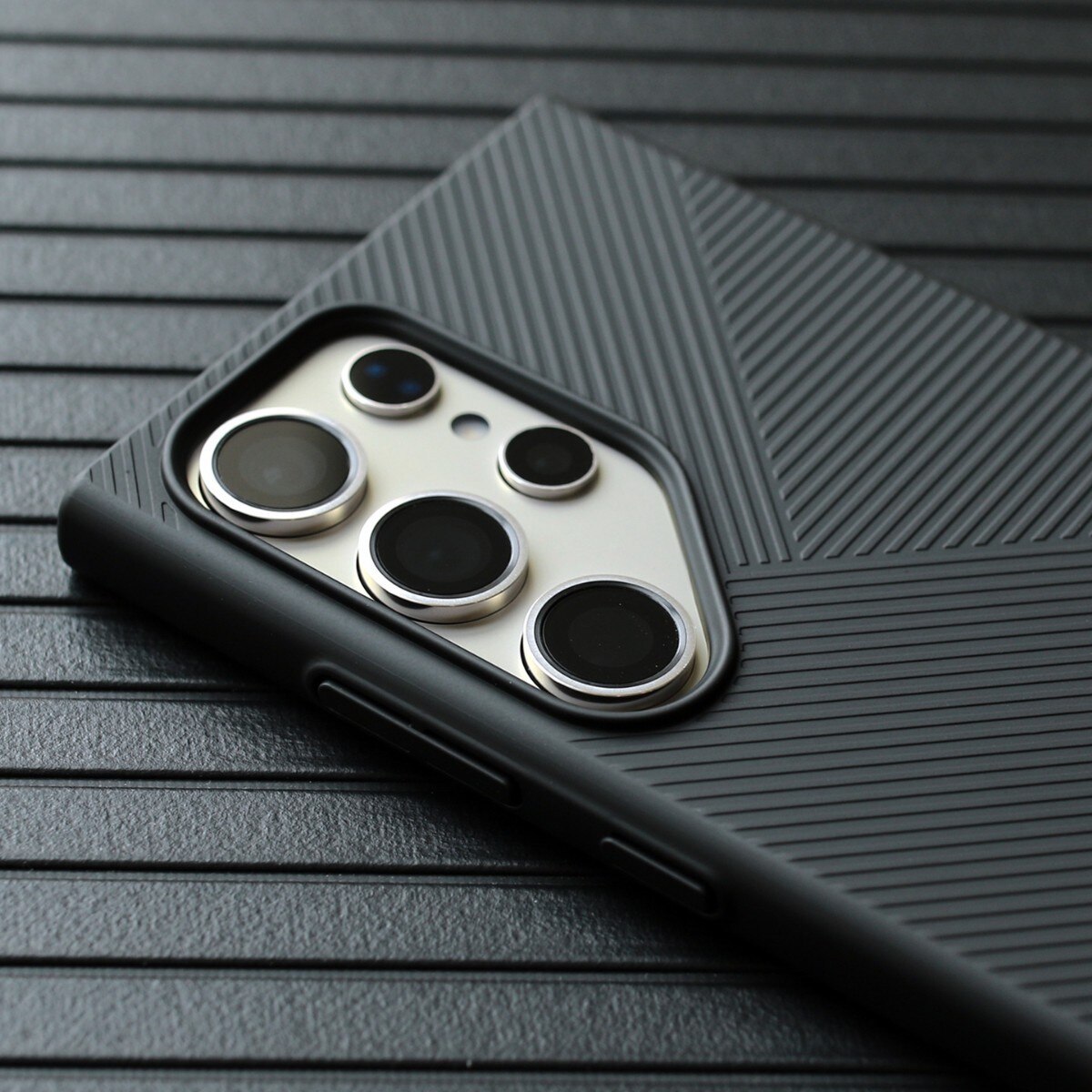 Husa protectie telefon, TREXORA, TPU, Pentru Samsung Galaxy S25 Ultra, Negru